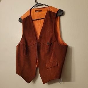 Vintage suede vest
